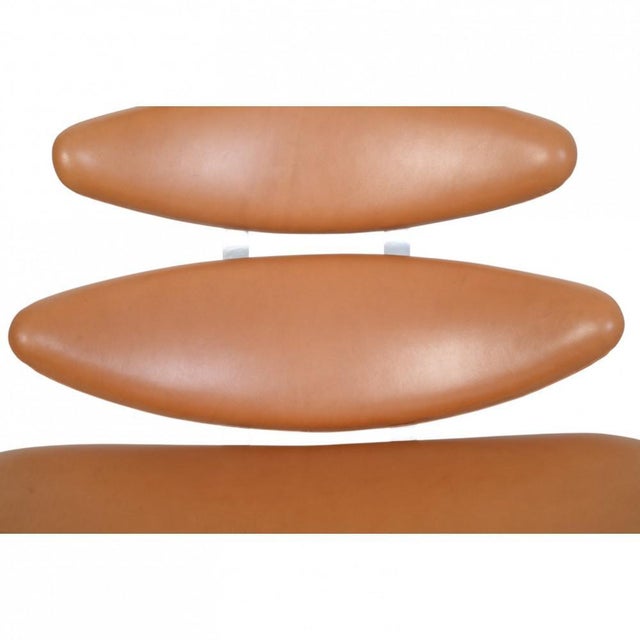 Vintage Corona Chair in Walnut and Leather by Erik Jørgensen, 2000s For Sale - Image 4 of 18