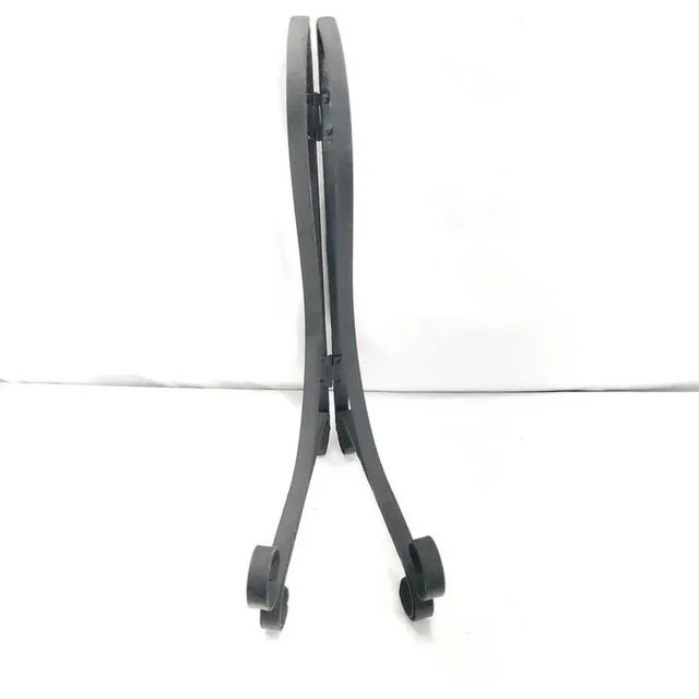 Vintage Wrought Iron Picture Holder Easel For Sale - Image 4 of 7