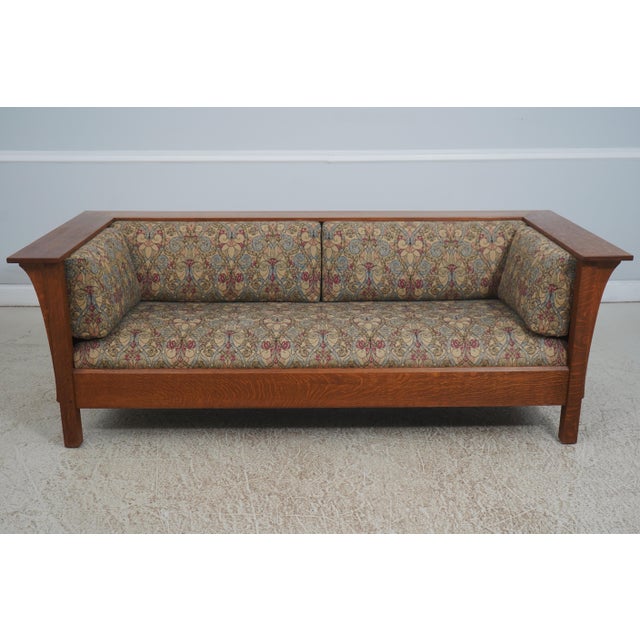 Age: C.1994 Details: Finish no.35 Arts & Crafts Nice Arts & Crafts Upholstery Condition: Excellent Original Finish &...