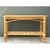 Vintage Rattan Console Table For Sale - Image 4 of 12