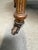 Burgundy French Napoleon III Giltwood SpindleBack Chair in the Louis XVI Taste Circa 1870 For Sale - Image 8 of 15