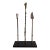 Collection of Three Ancient Roman Bronze Medical Instruments on Custom Museum Mounts For Sale