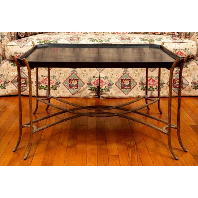 Dennis Lean Cut Corner Chinoiserie Coffee Tray Table Chairish