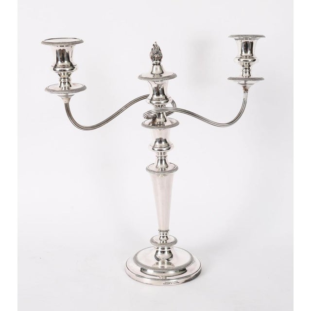 Antique Victorian Three Light Candelabra from Garrard & Co, 1880, Set of 2 For Sale - Image 4 of 18