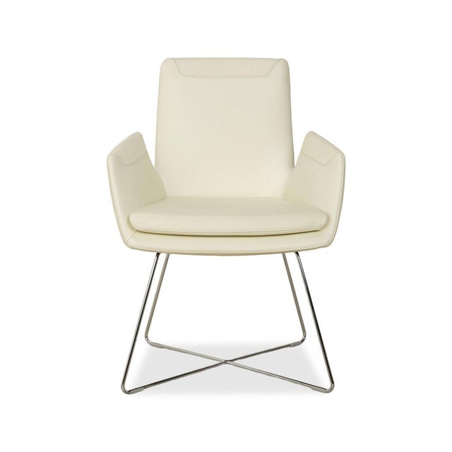 Modern Cordia Chairs in Dura 178 Leather from Cor, Set of 6 For Sale - Image 3 of 4