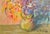 Uldis Krauze, Flowers in a Vase, 2020, Oil Painting on Board For Sale - Image 6 of 7