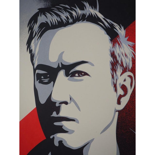 Shepard Fairey, Andy Gill, Anti Hero Red Edition, Lithograph For Sale - Image 5 of 8