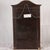 Small Antique Baroque Hanging Display Cabinet in Walnut, 1800 For Sale - Image 16 of 18