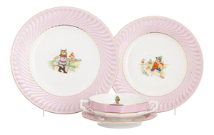 Porcelain Boys Set from Vista Alegre, Set of 3