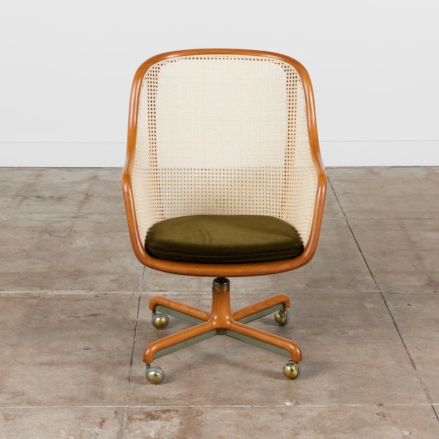 Ward Cane Desk Chair for Brickel Associates Chairish