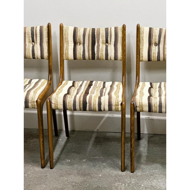 Wood Vintage Danish Dining Chairs in Teak, 1970s, Set of 4 For Sale - Image 7 of 14