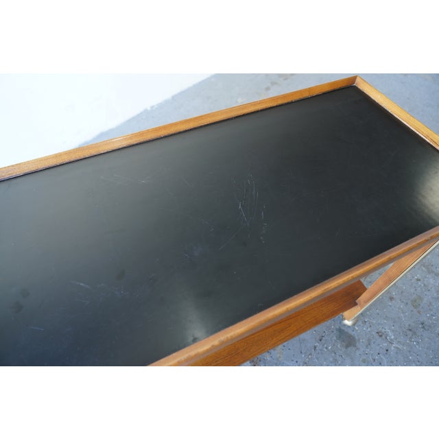 1950s American of Martinsville Mid-Century Modern Bar Cart or Serving Cart For Sale - Image 12 of 12