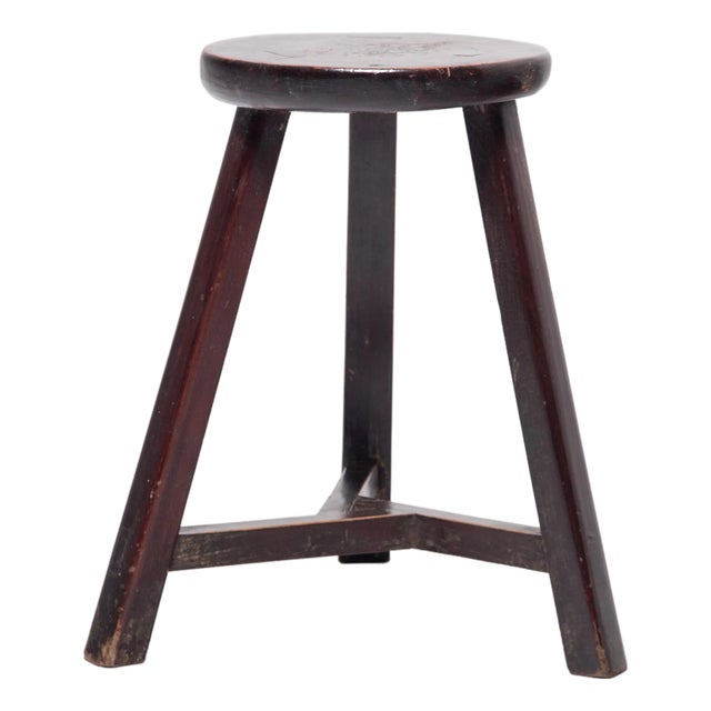 Chinese Lotus Stool, C. 1900 For Sale