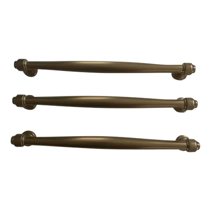 Dophee 2Pcs Vintage Style Pulls Handles, Antique Bronze Hollow