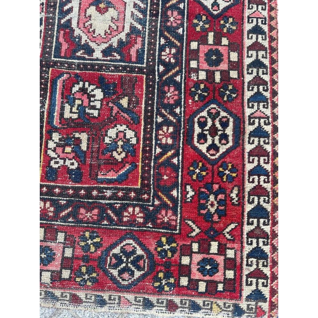Vintage Distressed Bakhtiar Rug, 1950s For Sale - Image 9 of 18