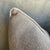 Mid-Century Modern Stone Washed Linen Pillow in Ecorcé With Down Feather Insert For Sale - Image 3 of 5