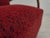 Art Deco Danish Armchair in Red Furniture Wool and Beech Wood, 1950s For Sale - Image 4 of 18