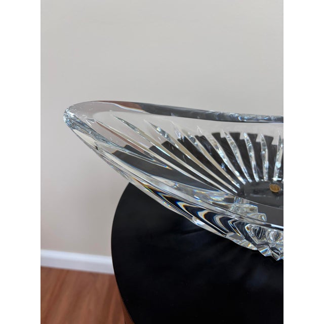 Baccarat Large Vintage Baccarat Cut Crystal Centerpiece Bowl For Sale - Image 4 of 16