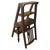 Gold Edwardian Metamorphic Library Steps, 1900 For Sale - Image 8 of 8