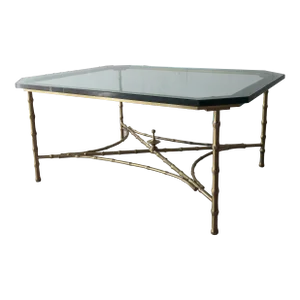 Maison Bagues Faux Bamboo Coffee Table