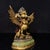 This is a finely crafted antique gilt bronze sculpture of a Garuda, a mythical bird-like creature revered in both Hindu...
