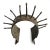 Antique Nigerian bronze neck ring currency. This is a rare sculptural form that blurs the line between adornment,...