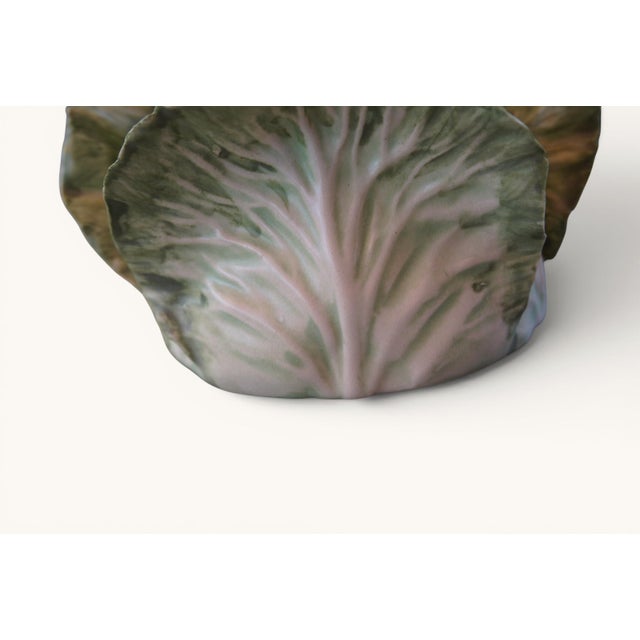 Porcelain Cabbage Tureen with Coa by Vladimir Kanevsky, 2014 For Sale - Image 11 of 15