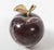 Hollywood Regency Vintage Stone Apple Paper Weight For Sale - Image 3 of 4