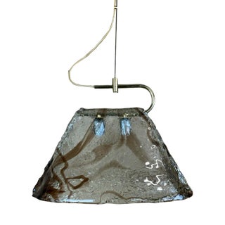 Mid-Century Murano Glass Ceiling Lamp from Mazzega Kalmar, 1960s For Sale