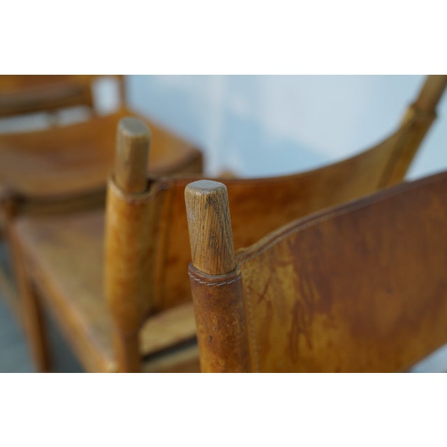 Brown 1960s Set of 4 Kurt Ostervig Dining Chairs For Sale - Image 8 of 12