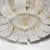 Modernist Hand-Blown Murano Translucent Glass Foglia Leaf Flushmount Chandelier For Sale - Image 10 of 12