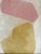 Contemporary abstract minimalist painting on canvas. Framed in a gold locally made frame Each work from R.K. Red is...