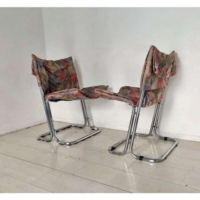 Set of Vintage Desk Chairs from Saporiti Italia, 1970s, in Very Good conditions. Designed 1970 to 1979 This piece is...