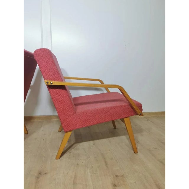 Set of Vintage Armchairs, Czechoslovakia For Sale - Image 15 of 16