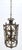 Mid 20th Century Mid Centry Modern Large Italian Pendant Bronze Oxide Gilt Ornate Metal Light Fixture Chandelier For Sale - Image 16 of 18
