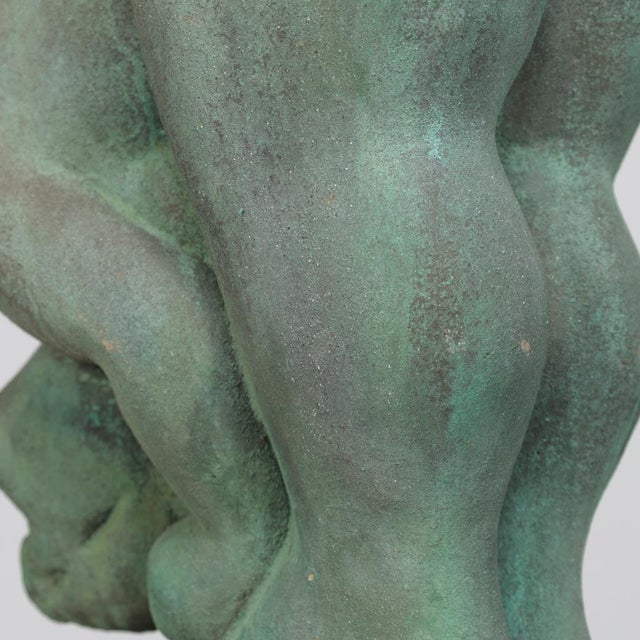 Stone Francine Govers, Figurative Female Sculpture, 1990s, Concrete & Stone For Sale - Image 7 of 8