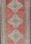 Vintage Turkish Oushak Gallery Runner in Coral, Grey, Green, Lavender, Yellow For Sale - Image 4 of 11