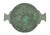 Green Marie Zimmermann Large Quaich Form Bowl With Encrusted Green Verdigris Patina For Sale - Image 8 of 10