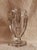 Transparent Antique American Glass Pitcher/Vase c.1880 - Neoclassical Fluted Design on Pedestal Base For Sale - Image 8 of 12