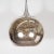 Space-Age Mercury Glass Pendant For Sale - Image 4 of 9