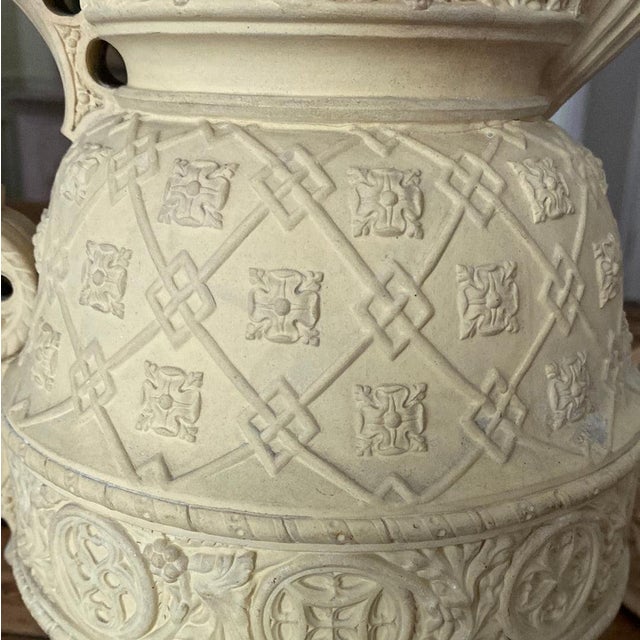 Ceramic 19th c Caneware Jug For Sale - Image 7 of 7