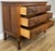 Vintage French Louis Style Oak Chest of 3 Drawers For Sale - Image 11 of 13
