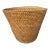 Woven Seagrass Wastebasket or Plant Holder For Sale