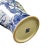 Chinese Blue White Porcelain Peach Graphic Vase For Sale In San Francisco - Image 6 of 7