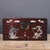 Wood 1980s Mother of Pearl Inlaid Hardwood Chest, Chinoiserie Dragon & Phoenix Jewelry Storage Box For Sale - Image 7 of 9