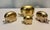 Figurative 1970s Hollywood Regency "Pudgy" Brass Elepant Family Paperweights - Set of 4 For Sale - Image 3 of 8