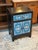 Design Plus Gallery presents a Hand Painted Nightstand in Cobalt Blue + Black. The nightstand is quite charming with an...