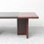 Rectangular desk. Wooden frame and base with black faux leather top. Made in the 1970s. Excellent condition. Some signs of...