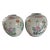 Late 19th Century Rose Medallion Set of 2 Chinese Vases Marked China For Sale