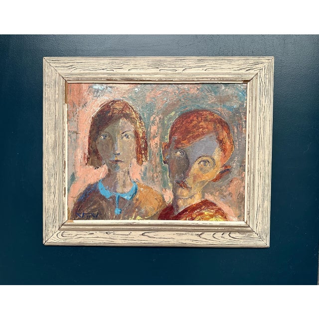 Rune Sigvard, Bortbytlingar, 1960s, Oil on Board, Framed For Sale - Image 17 of 18